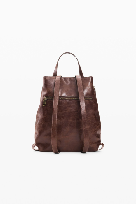 Rucsac de dama, Desigual, seria Galaxy Luena Mini - Maro ciocolata [7]
