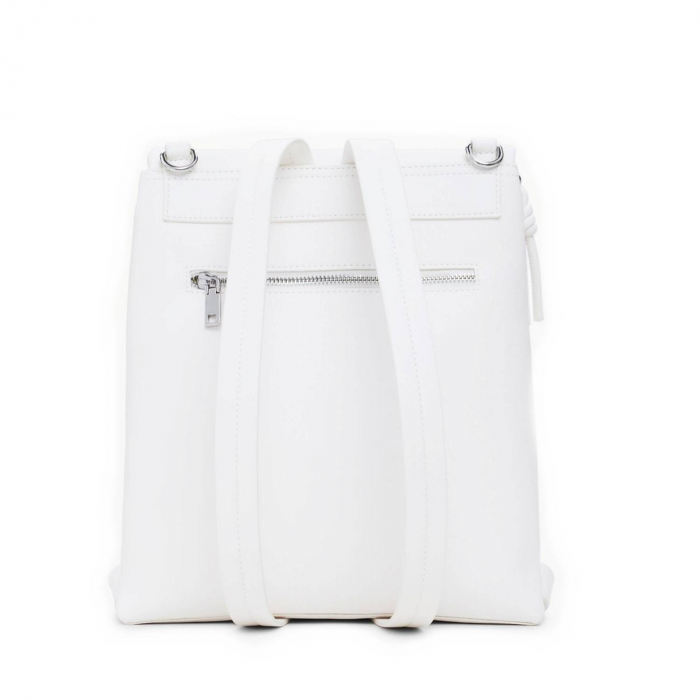 Rucsac de dama, Desigual, seria Half Hampton, Alb [7]