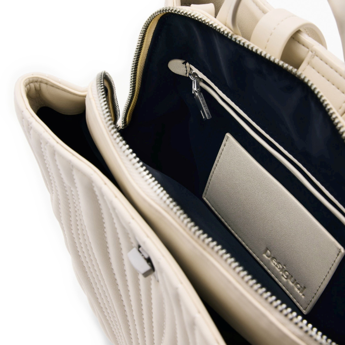 Rucsac de dama, Desigual, seria Helium Sumy, Bej [3]