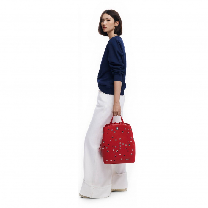 Rucsac de dama, Desigual, seria Rebel Sumy, Rosu [2]