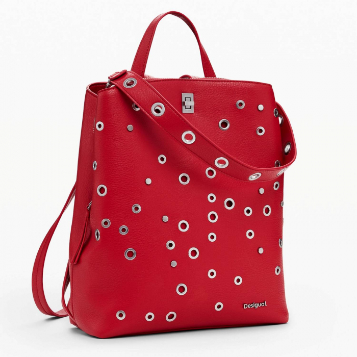 Rucsac de dama, Desigual, seria Rebel Sumy, Rosu [3]