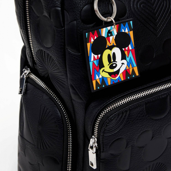 Rucsac de dama, Desigual, seria Mickey Chester, Negru [5]