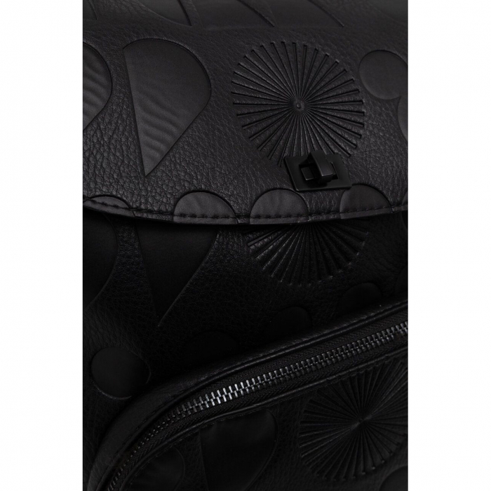 Rucsac de dama, Desigual, seria Mickey Krapina, Negru [7]