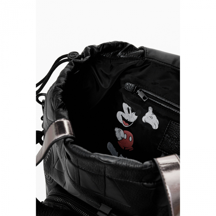 Rucsac de dama, Desigual, seria Mickey Krapina, Negru [6]
