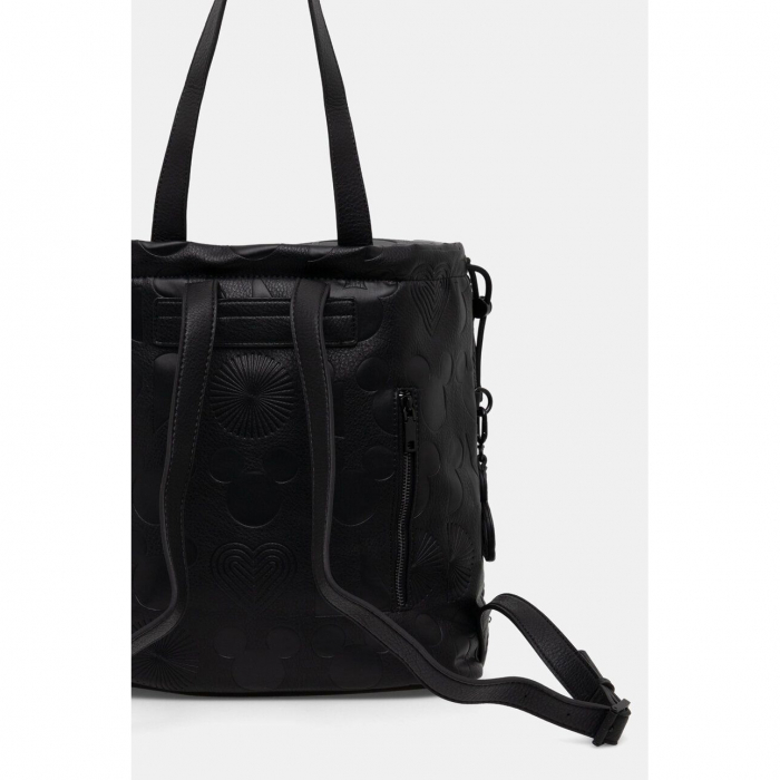 Rucsac de dama, Desigual, seria Mickey Krapina, Negru [4]