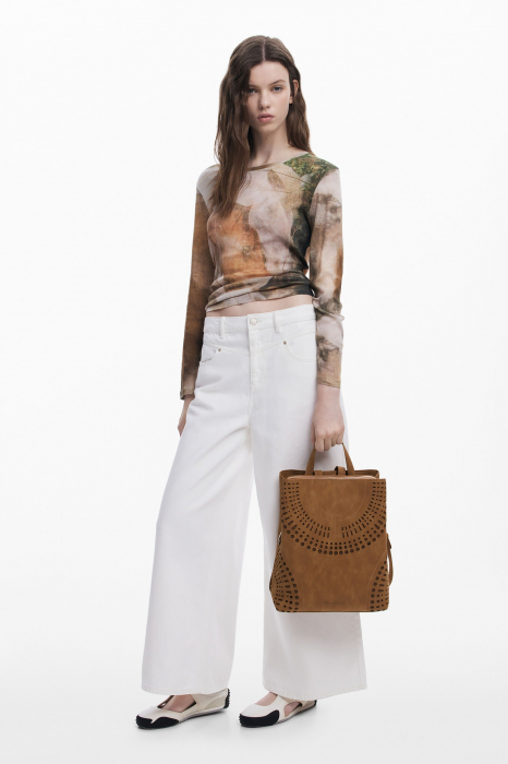 Rucsac de dama, Desigual, seria Orbis Sumy, Maro camel [6]