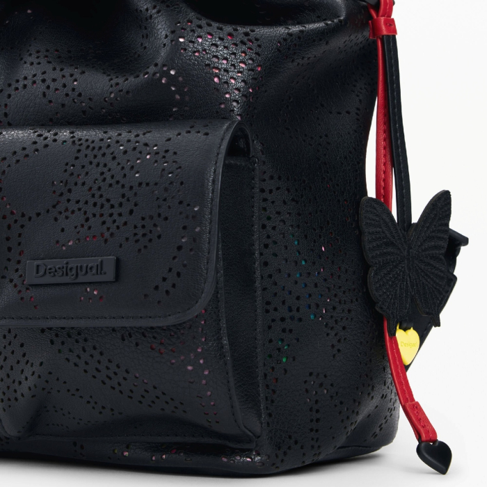 Rucsac de dama, Desigual, seria Paladio Prisa Mini, Negru [4]