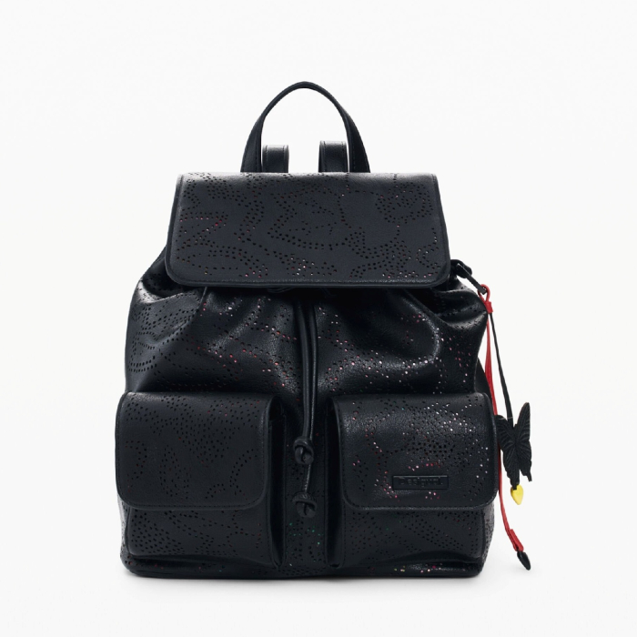 Rucsac de dama, Desigual, seria Paladio Prisa Mini, Negru [5]