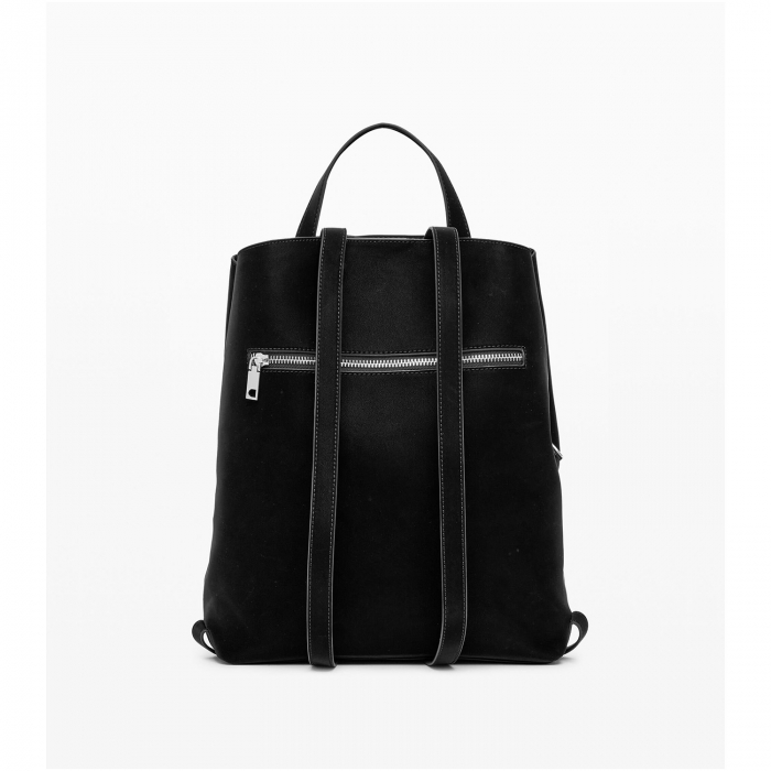 Rucsac de dama, Desigual, seria Pocket Face Sumy Multipocket, Negru [5]