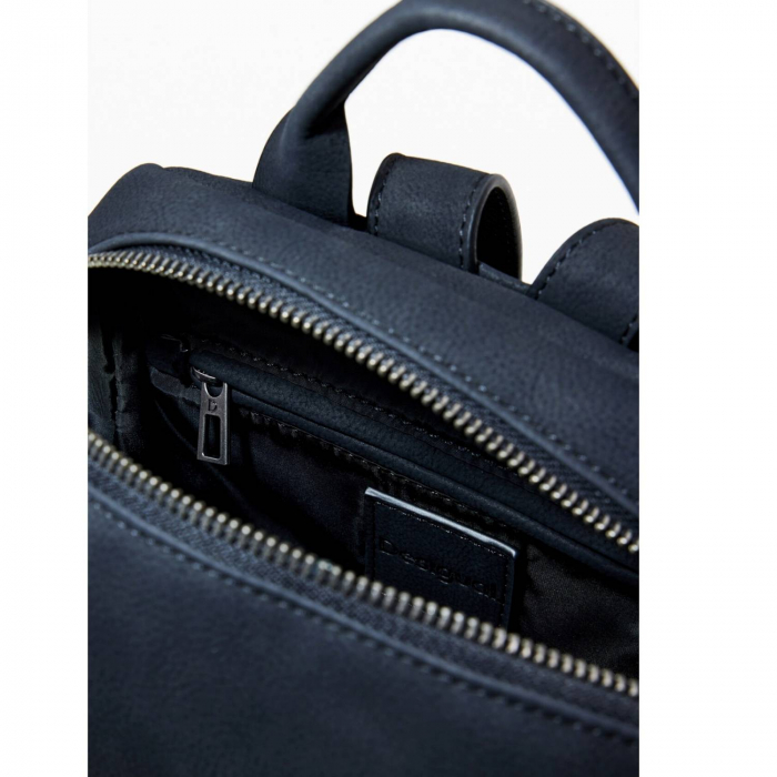 Rucsac de dama, Desigual, seria Poker Face Chester, Negru [4]