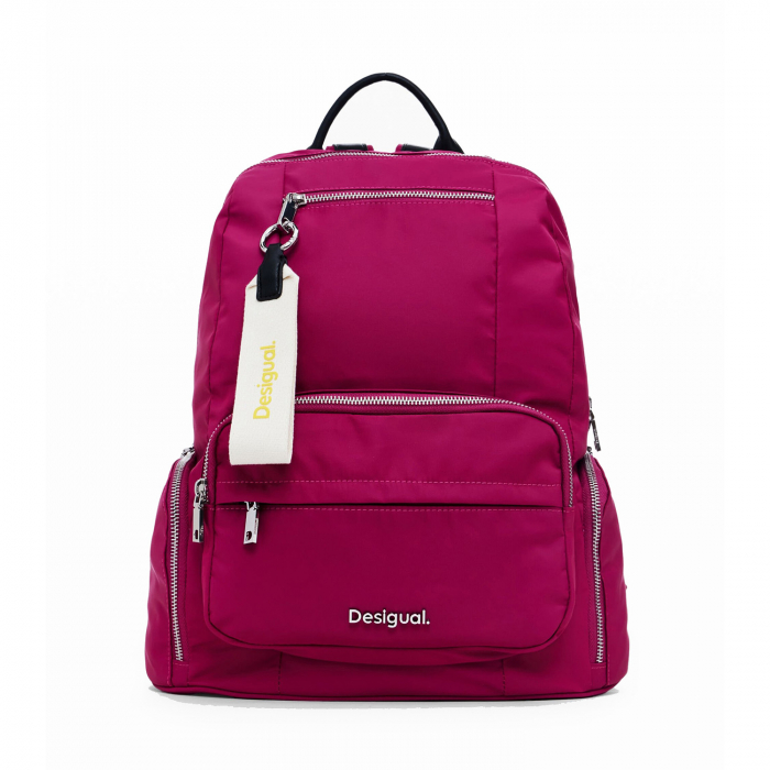 Rucsac de dama, Desigual, seria Priori Chester maxi, Roz fucsia [2]
