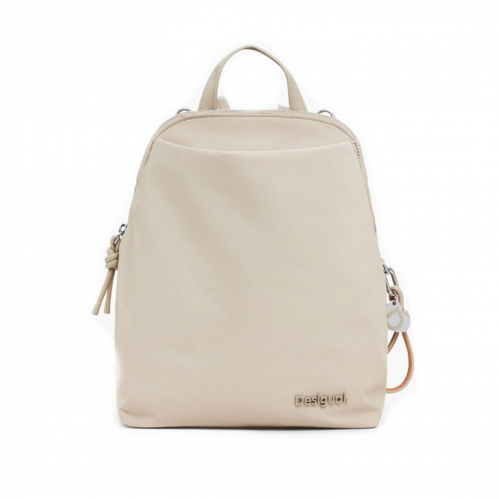 Rucsac de dama, Desigual, seria Priori Sumy Mini Sport, Ocru [4]