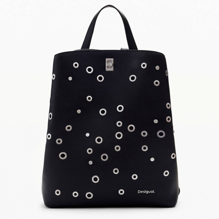 Rucsac de dama, Desigual, seria Rebel Sumy, Negru [4]