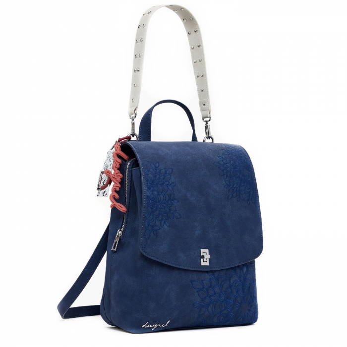 Rucsac de dama, Desigual, seria  Sierra Sumy Mini, Albastru [2]