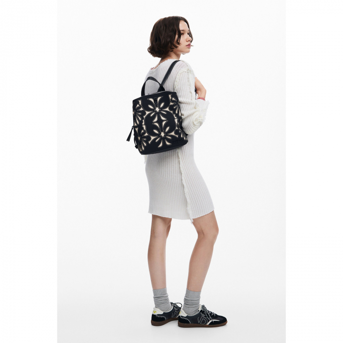 Rucsac de dama, Desigual, seria Sybilla Sumy mini, Negru [2]