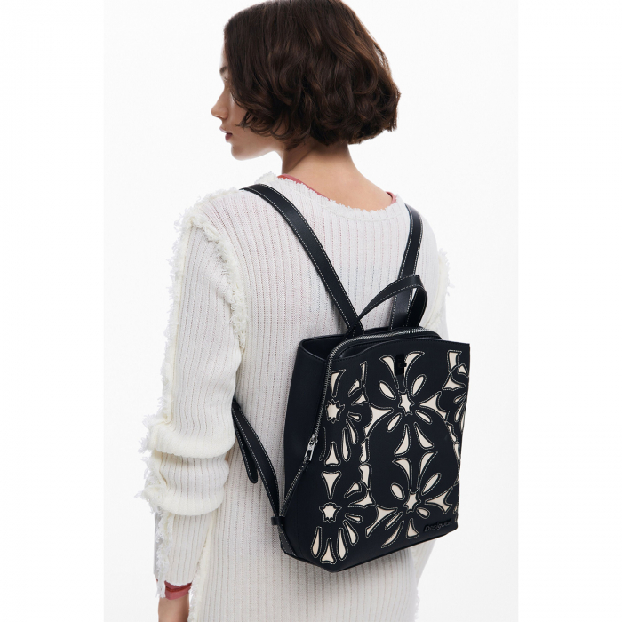 Rucsac de dama, Desigual, seria Sybilla Sumy mini, Negru [7]
