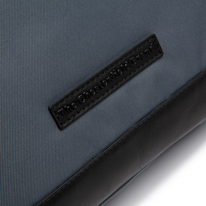 Rucsac de dama din nylon si  piele naturala, The Chesterfield Brand, Nesna, Gri [3]