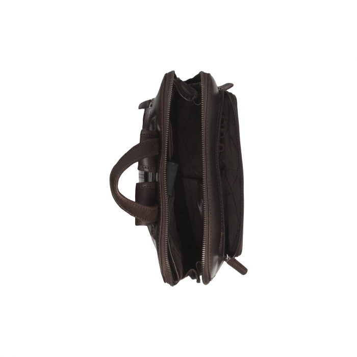 Rucsac de dama din piele moale, The Chesterfield Brand, Fornella, Maro coniac [3]