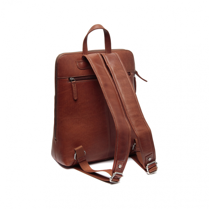 Rucsac de dama din piele moale, The Chesterfield Brand, Fornella, Maro coniac [6]