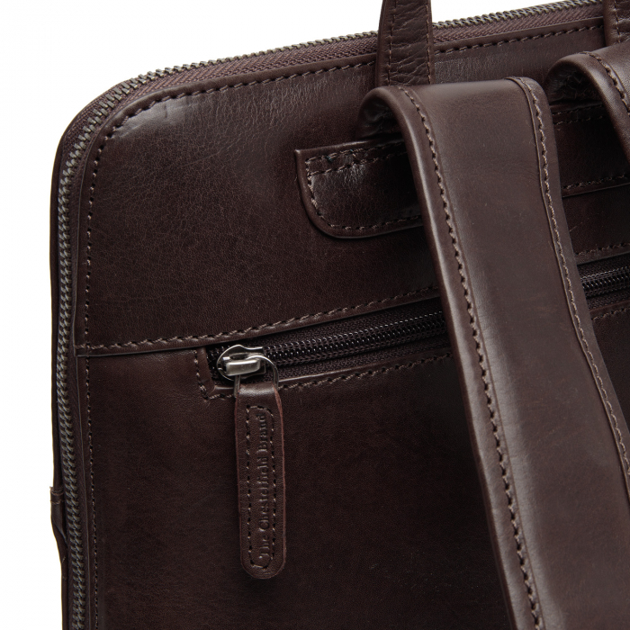Rucsac de dama din piele moale, The Chesterfield Brand, Fornella, Maro coniac [5]