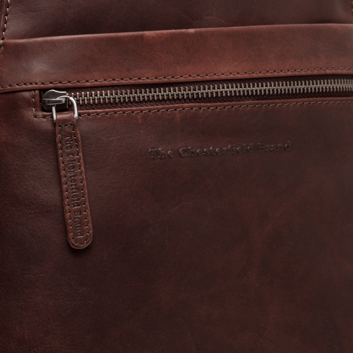 Rucsac de dama din piele moale, The Chesterfield Brand, Linford, Maro inchis [5]