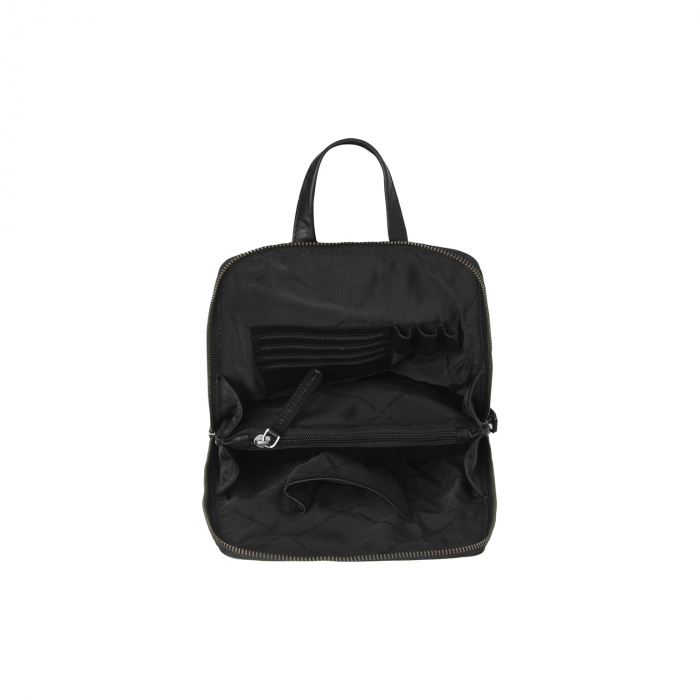 Rucsac de dama din piele moale, The Chesterfield Brand, Linford, Negru [3]