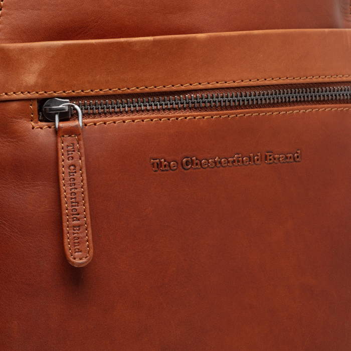 Rucsac de dama din piele moale, The Chesterfield Brand, Linford, Maro coniac [3]