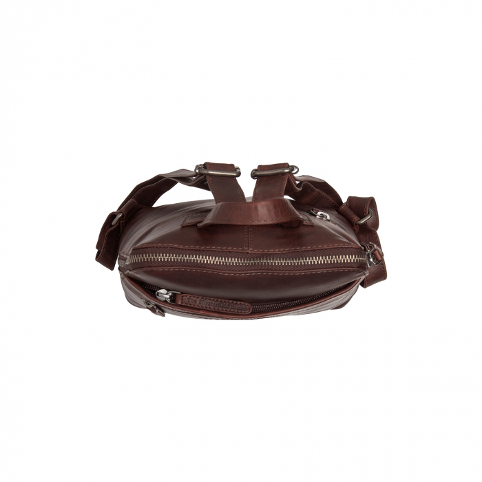 Rucsac de dama din piele moale, The Chesterfield Brand, Linford, Maro inchis [6]