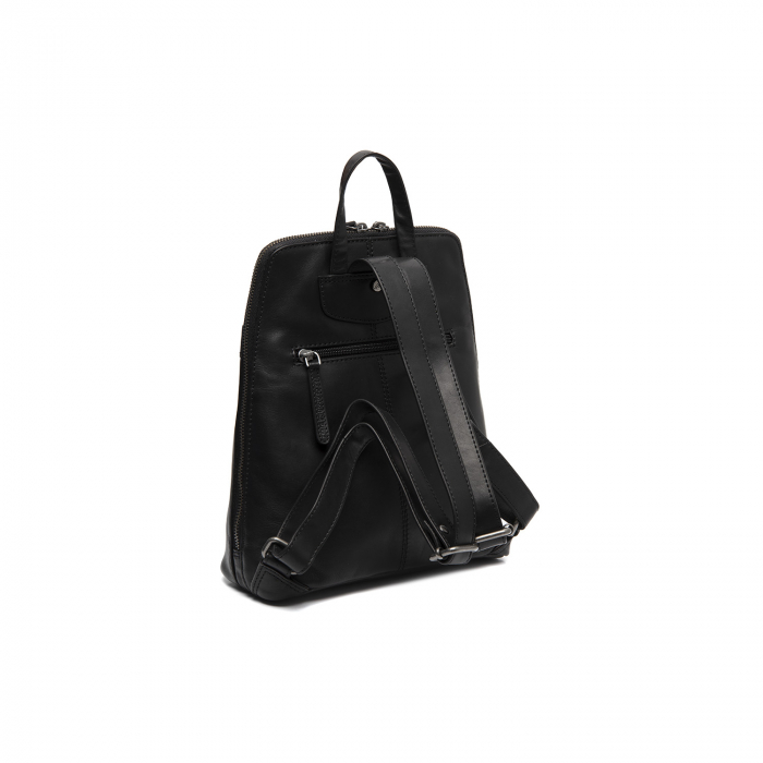 Rucsac de dama din piele moale, The Chesterfield Brand, Linford, Negru [5]