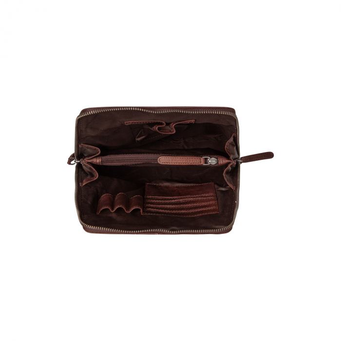 Rucsac de dama din piele moale, The Chesterfield Brand, Linford, Maro inchis [4]