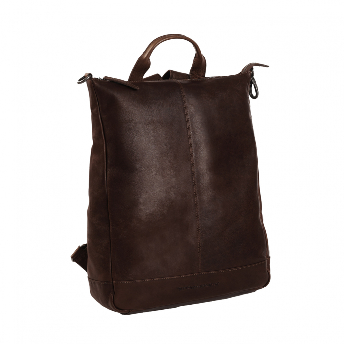 Rucsac de dama din piele moale, The Chesterfield Brand, Manchester, Maro inchis [3]