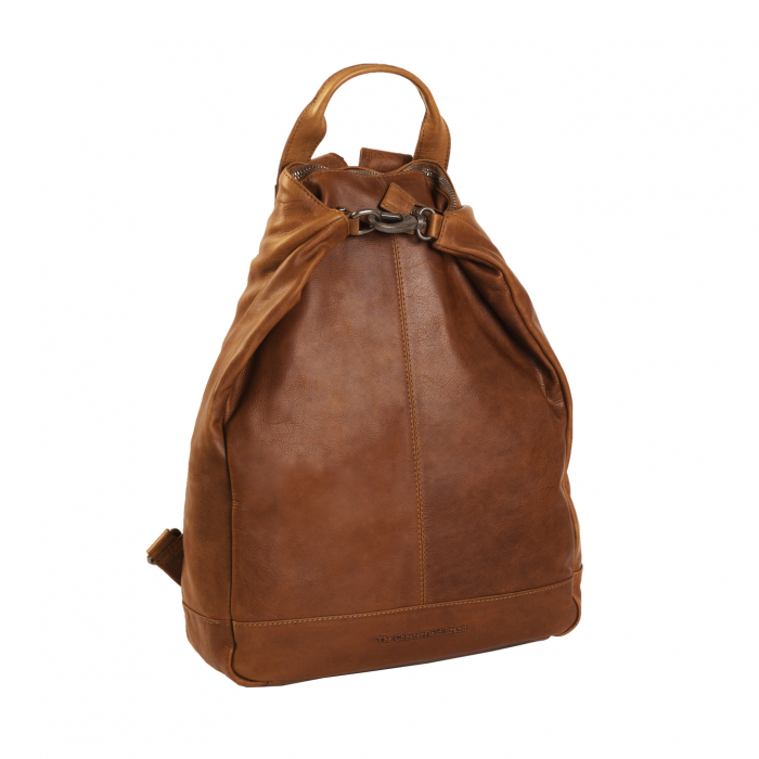Rucsac de dama din piele moale, The Chesterfield Brand, Manchester, Maro coniac [2]