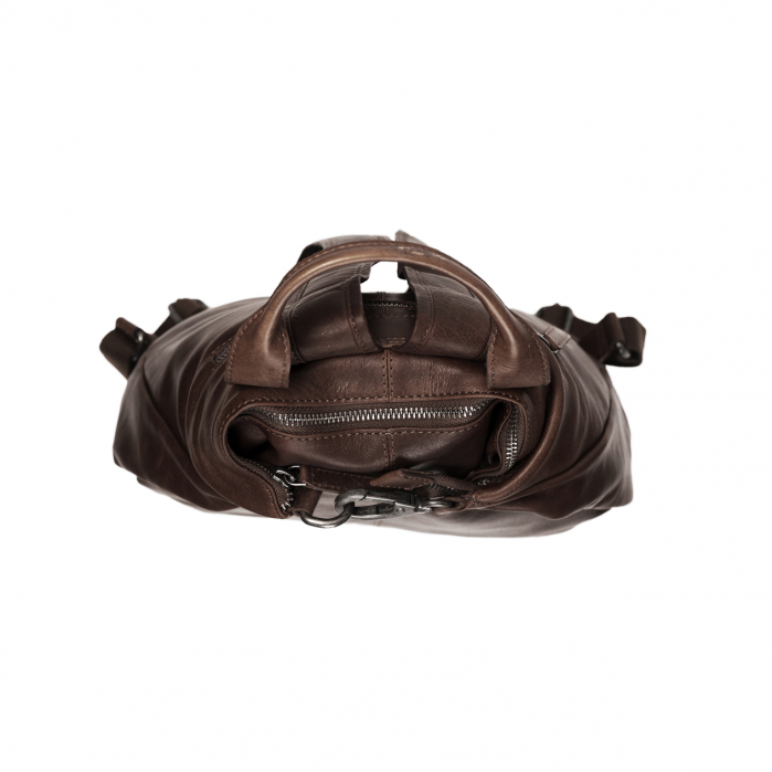 Rucsac de dama din piele moale, The Chesterfield Brand, Manchester, Maro inchis [7]