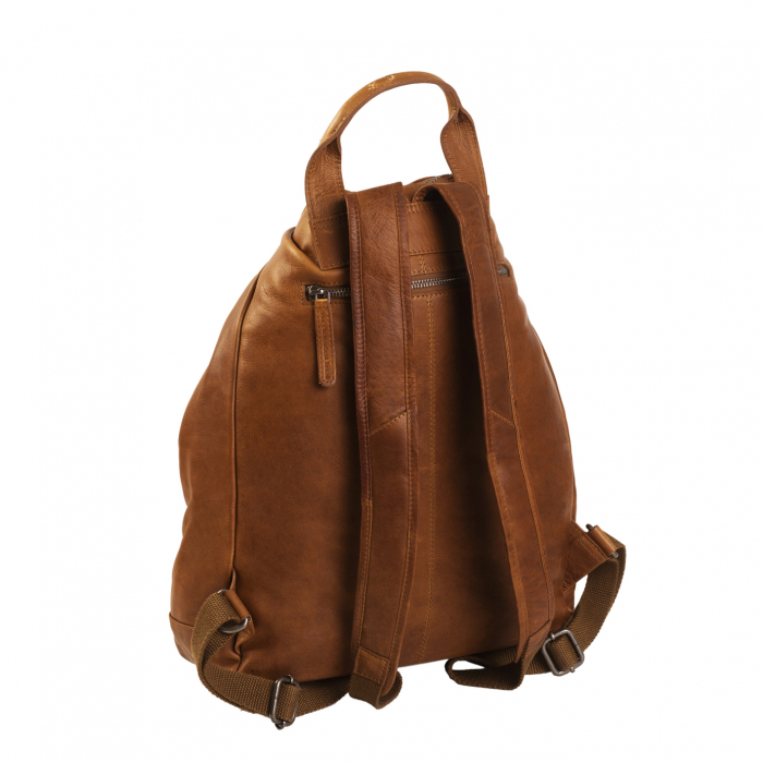 Rucsac de dama din piele moale, The Chesterfield Brand, Manchester, Maro coniac [5]