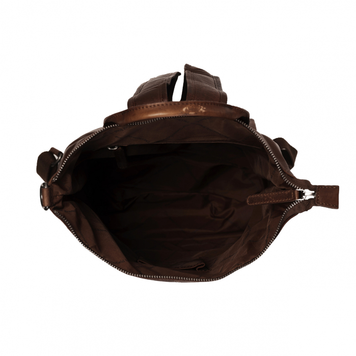Rucsac de dama din piele moale, The Chesterfield Brand, Manchester, Maro inchis [5]