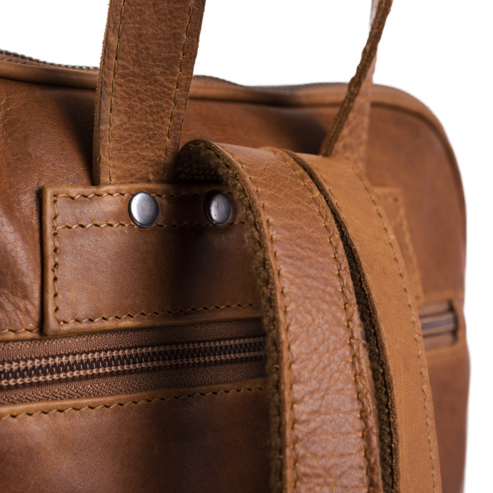 Rucsac de dama din piele moale, The Chesterfield Brand, Naomi, Maro coniac [5]