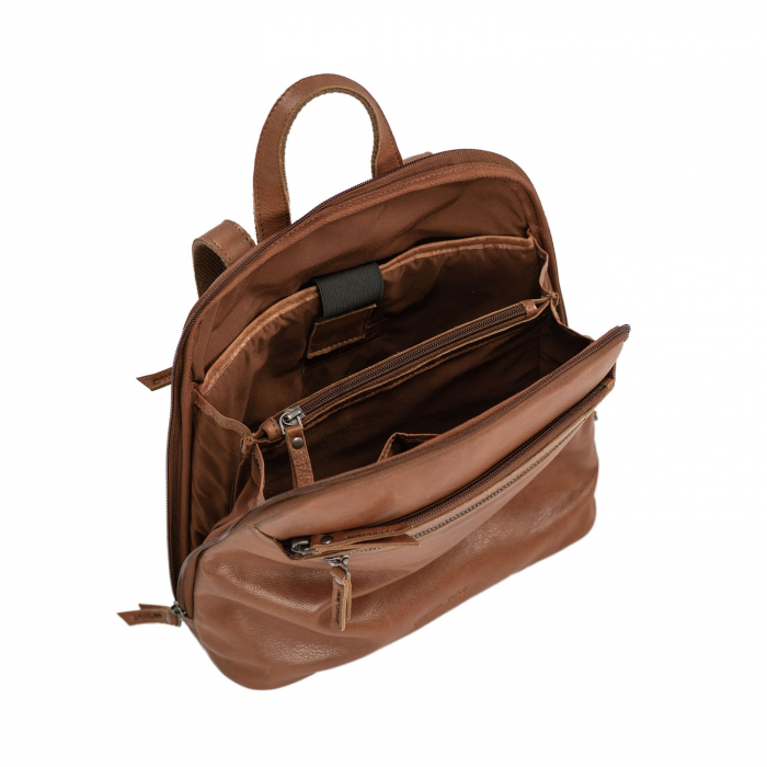 Rucsac de dama, piele naturala, Daniel Ray, seria Henderson, Maro coniac [2]