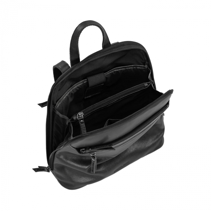 Rucsac de dama, piele naturala, Daniel Ray, seria Henderson, Negru [2]