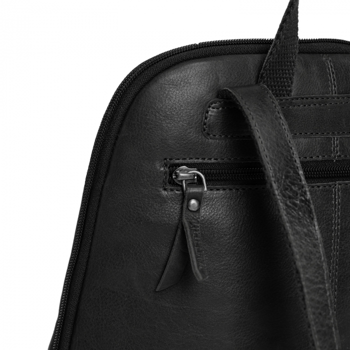 Rucsac de dama, piele naturala, Daniel Ray, seria Henderson, Negru [4]
