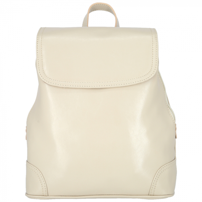 Rucsac de dama din piele naturala, model 097, Bej [2]