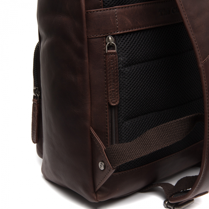 Rucsac de dama din piele naturala, The Chesterfield Brand, Acadia, Maro Inchis [4]