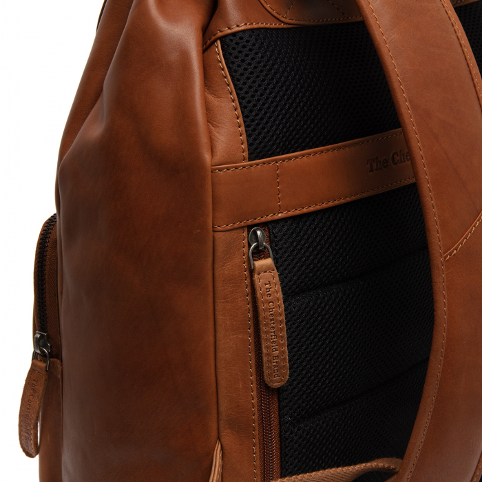 Rucsac de dama din piele naturala, The Chesterfield Brand, Acadia, Maro coniac [3]