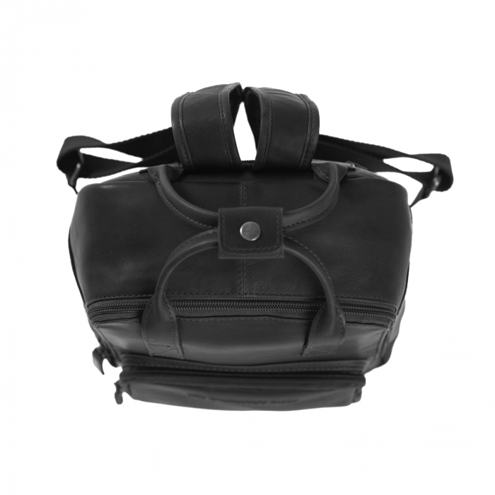 Rucsac de dama din piele naturala, The Chesterfield Brand, Bellary, Negru [5]