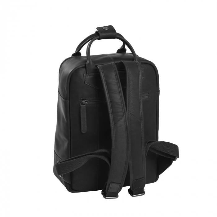Rucsac de dama din piele naturala, The Chesterfield Brand, Bellary, Negru [3]