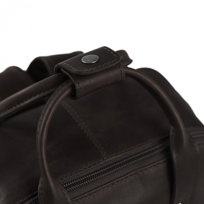 Rucsac de dama din piele naturala, The Chesterfield Brand, Bellary, Maro inchis [5]