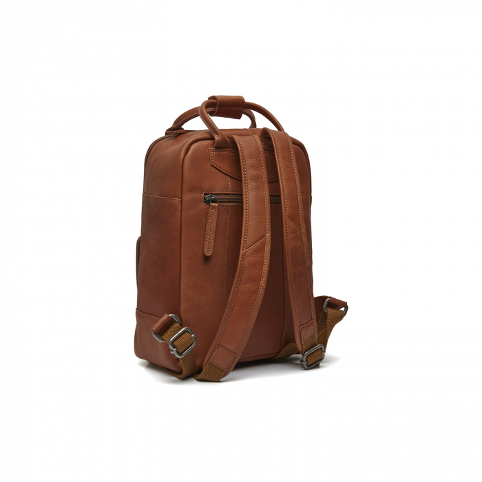 Rucsac de dama din piele naturala, The Chesterfield Brand, Bellary, Maro coniac [8]