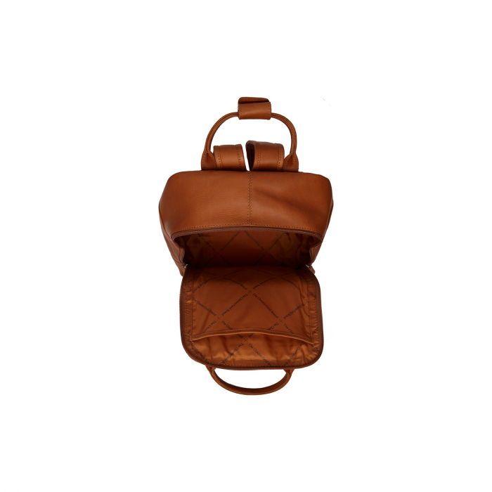 Rucsac de dama din piele naturala, The Chesterfield Brand, Bellary, Maro coniac [6]