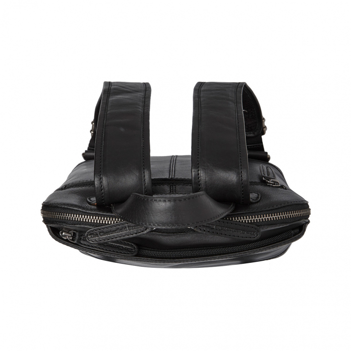 Rucsac de dama din piele naturala, The Chesterfield Brand, Bolzano, Negru [5]