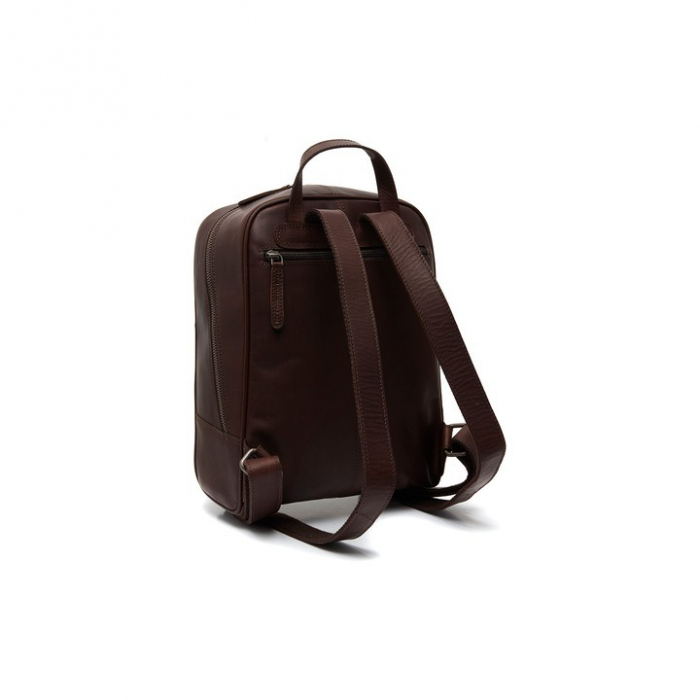 Rucsac de dama din piele naturala, The Chesterfield Brand, Calabria, Maro inchis [6]