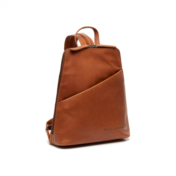 Rucsac de dama din piele naturala, The Chesterfield Brand, Claire, Maro coniac [2]